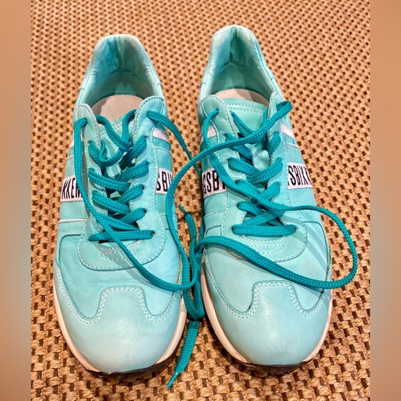 Bikkembergs Green Suede Sneakers for Women size 40. / 9 - Picture 13 of 17